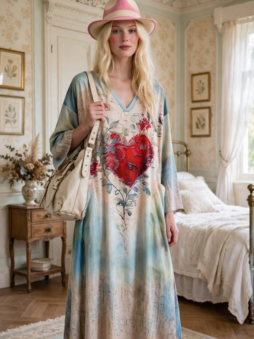 Unbranded flowy maxi dress